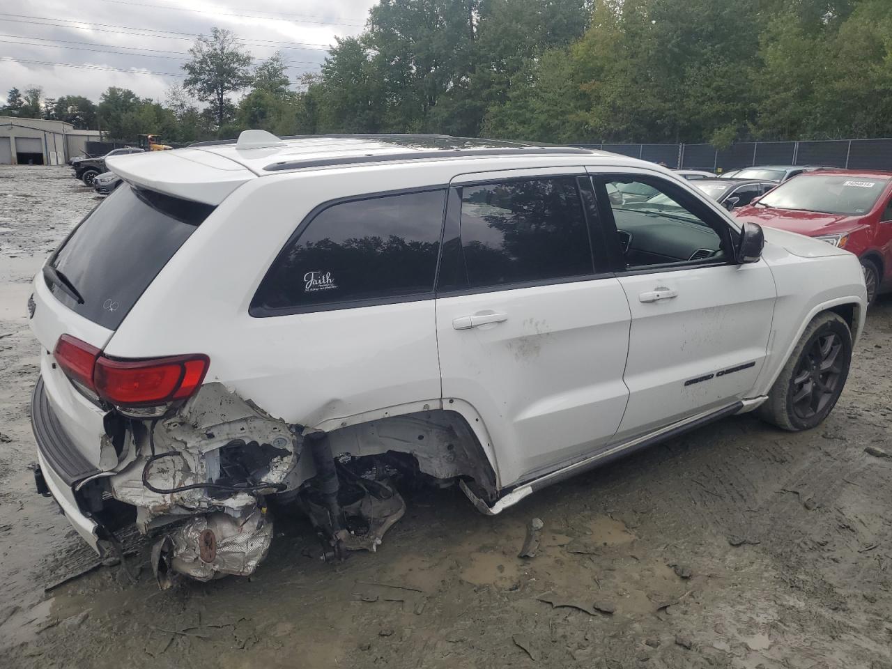 2021 Jeep Grand Cherokee VIN 1C4RJFBG6MC677866 Copart auction photo, rear end damage thumbnail 3