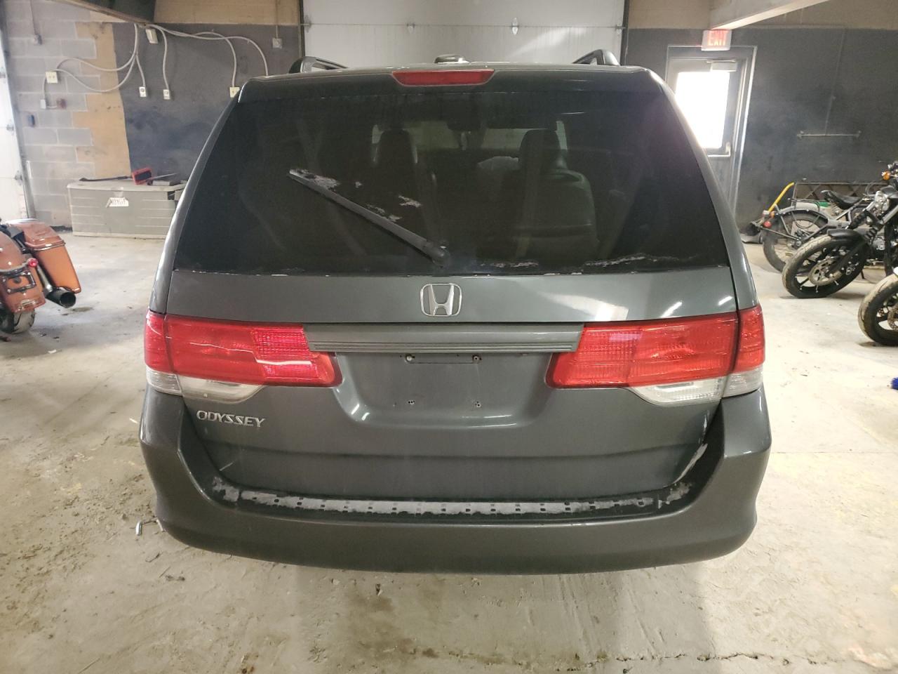 2008 Honda Odyssey VIN 5FNRL38918B014702 Copart auction photo, front end / minor dent/scratches damage thumbnail 6