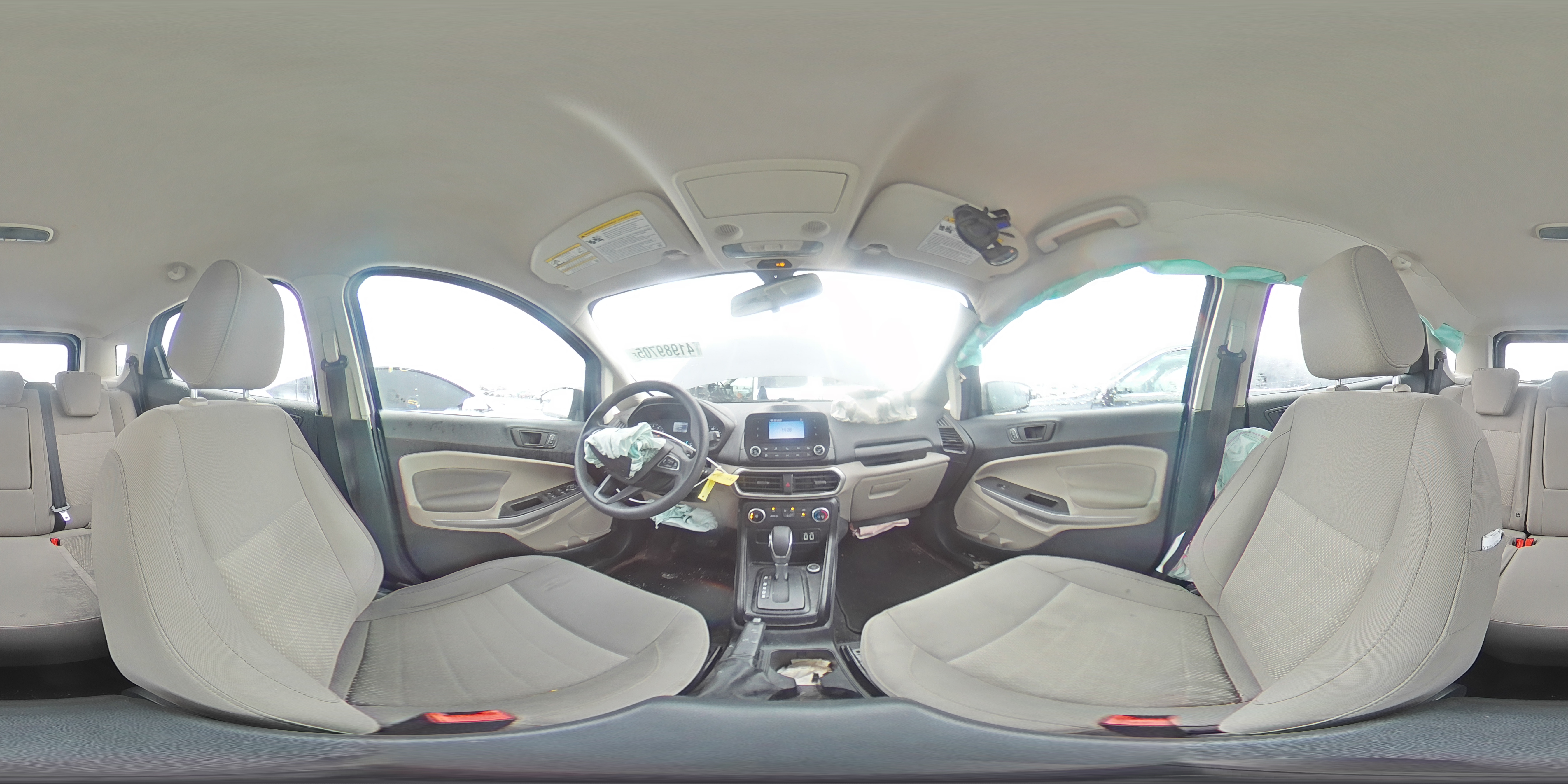 2021 Ford EcoSport VIN MAJ3S2FE4MC399060 Copart auction photo, front end damage thumbnail 13