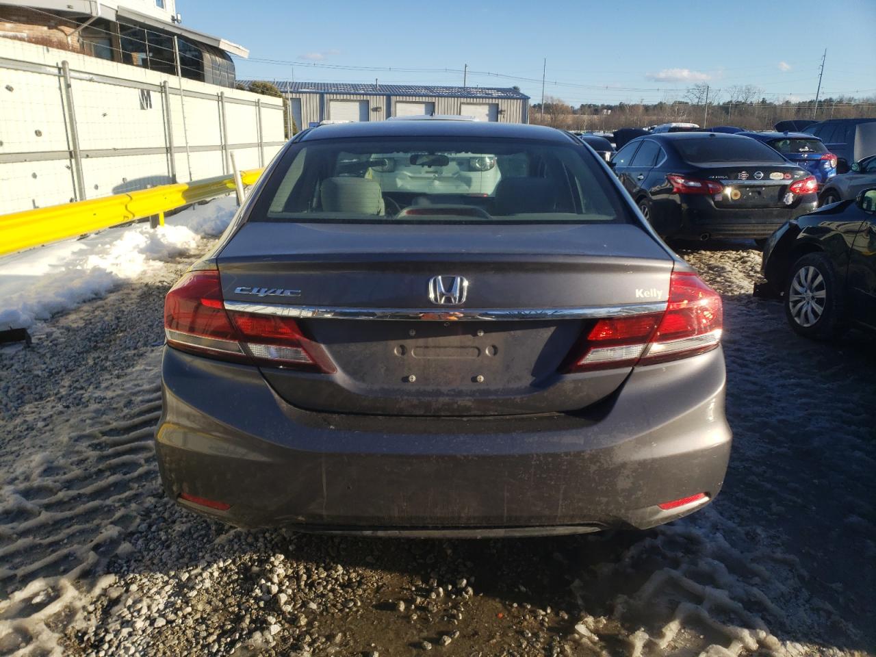 2014 Honda Civic VIN 2HGFB2F59EH543211 Copart auction photo, front end / minor dent/scratches damage thumbnail 6