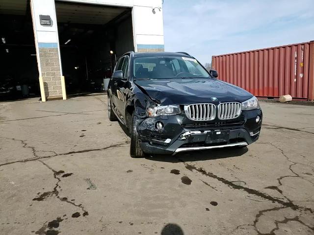2016 BMW X3 VIN 5UXWX9C56G0D63545 Copart auction photo, front end / side damage thumbnail 13