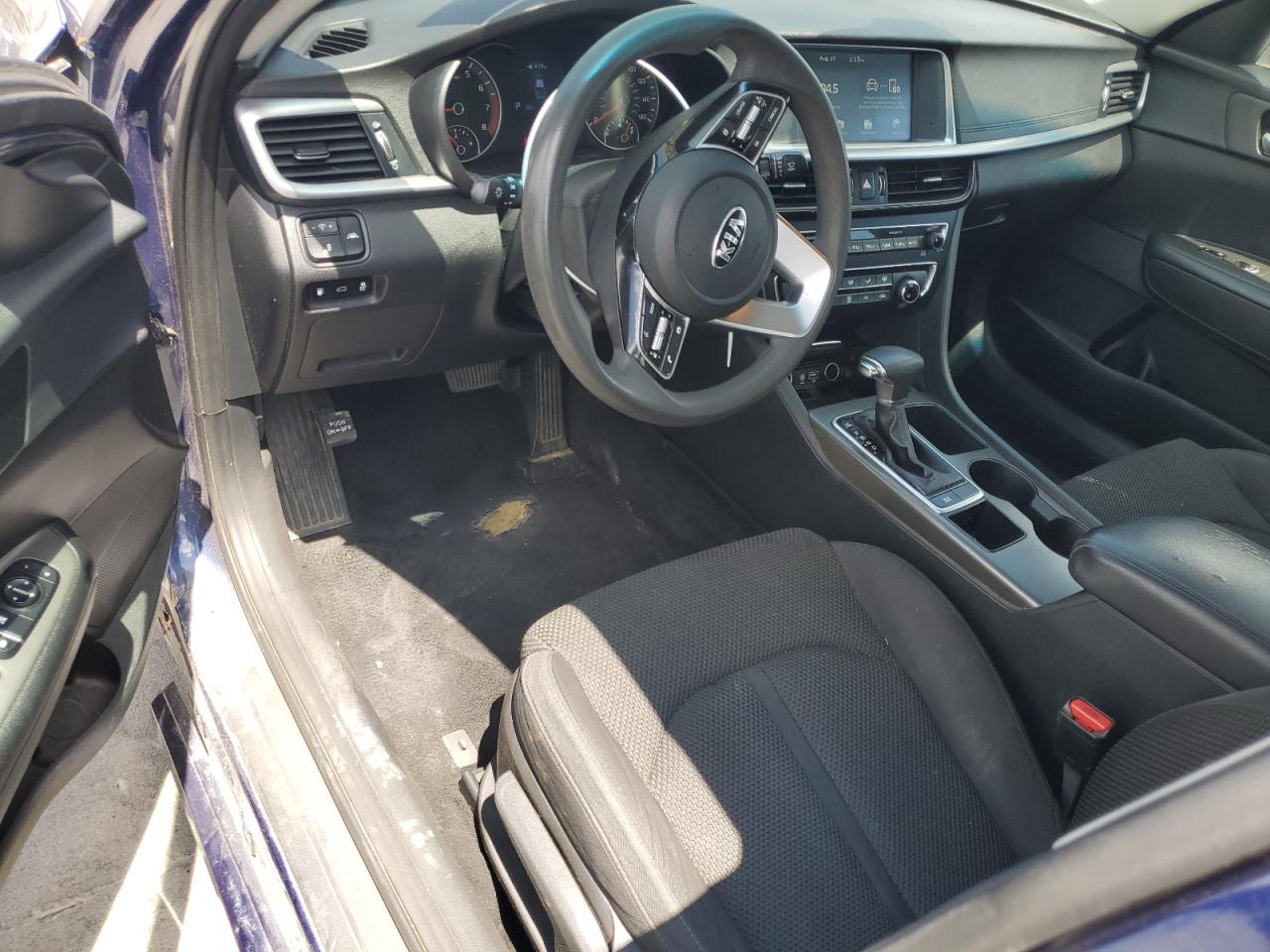 2020 KIA Optima VIN 5XXGT4L31LG386708 Copart auction photo, front end / side damage thumbnail 8