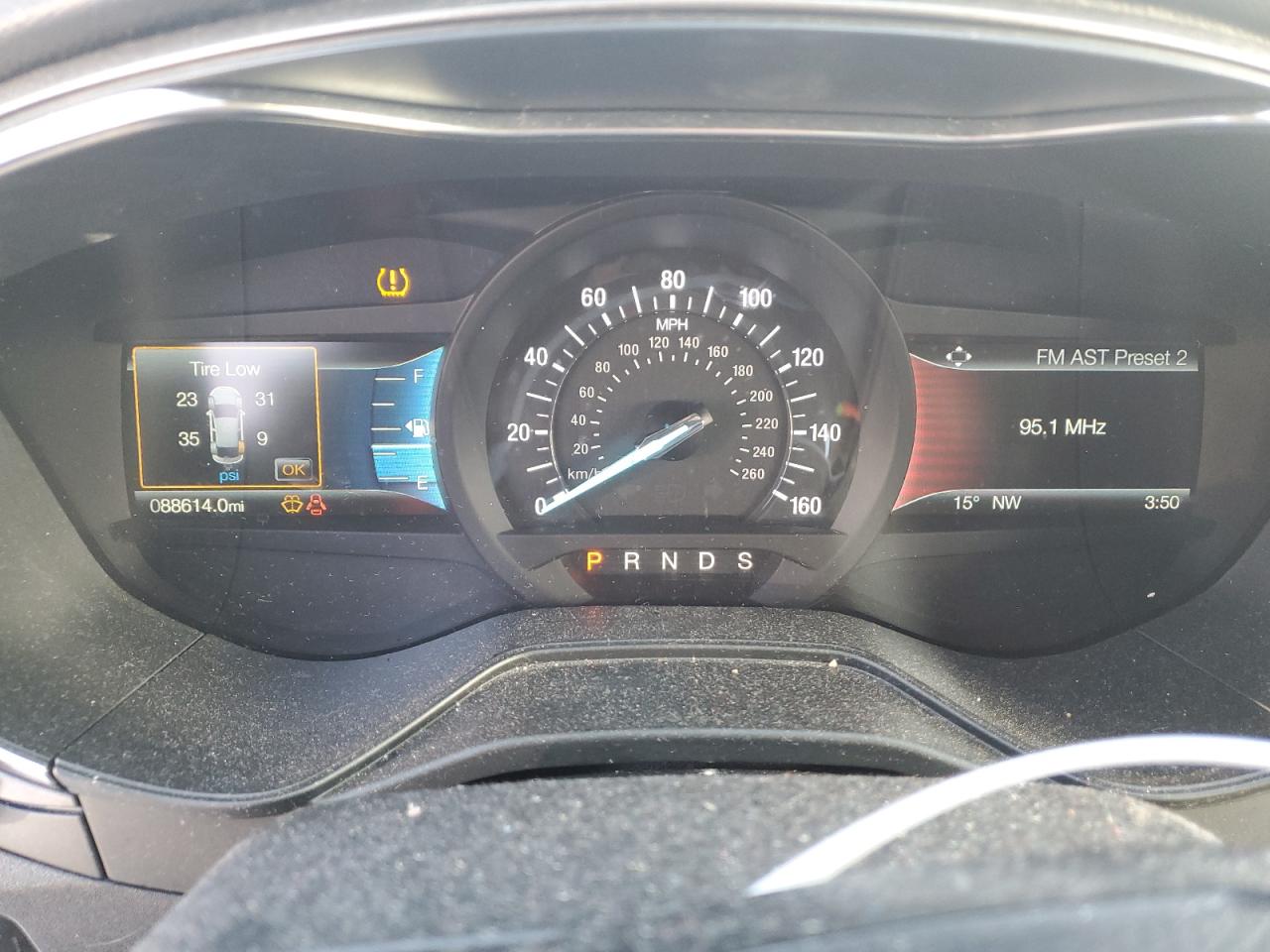 2020 Ford Fusion VIN 3FA6P0T9XLR245656 Copart auction photo, side / rear end damage thumbnail 9