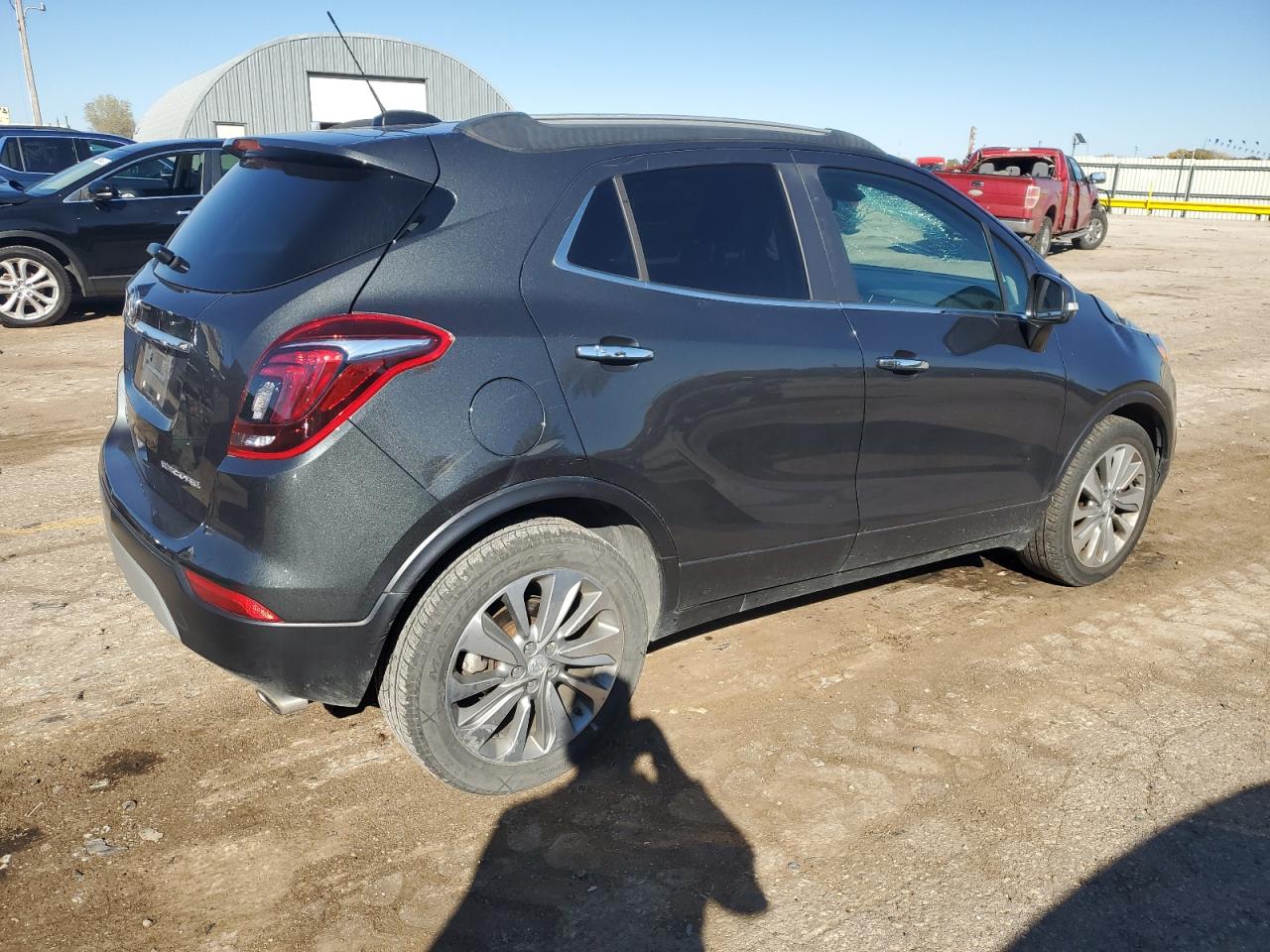 2018 Buick Encore VIN KL4CJASB4JB574311 Copart auction photo, all over damage thumbnail 3