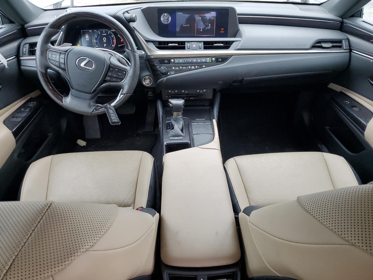 2020 Lexus ES VIN 58ADZ1B14LU080360 Copart auction photo, side damage thumbnail 8
