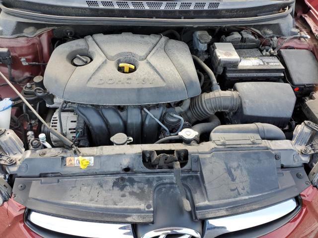 2013 Hyundai Elantra VIN 5NPDH4AE8DH420478 Copart auction photo, rear end damage thumbnail 11