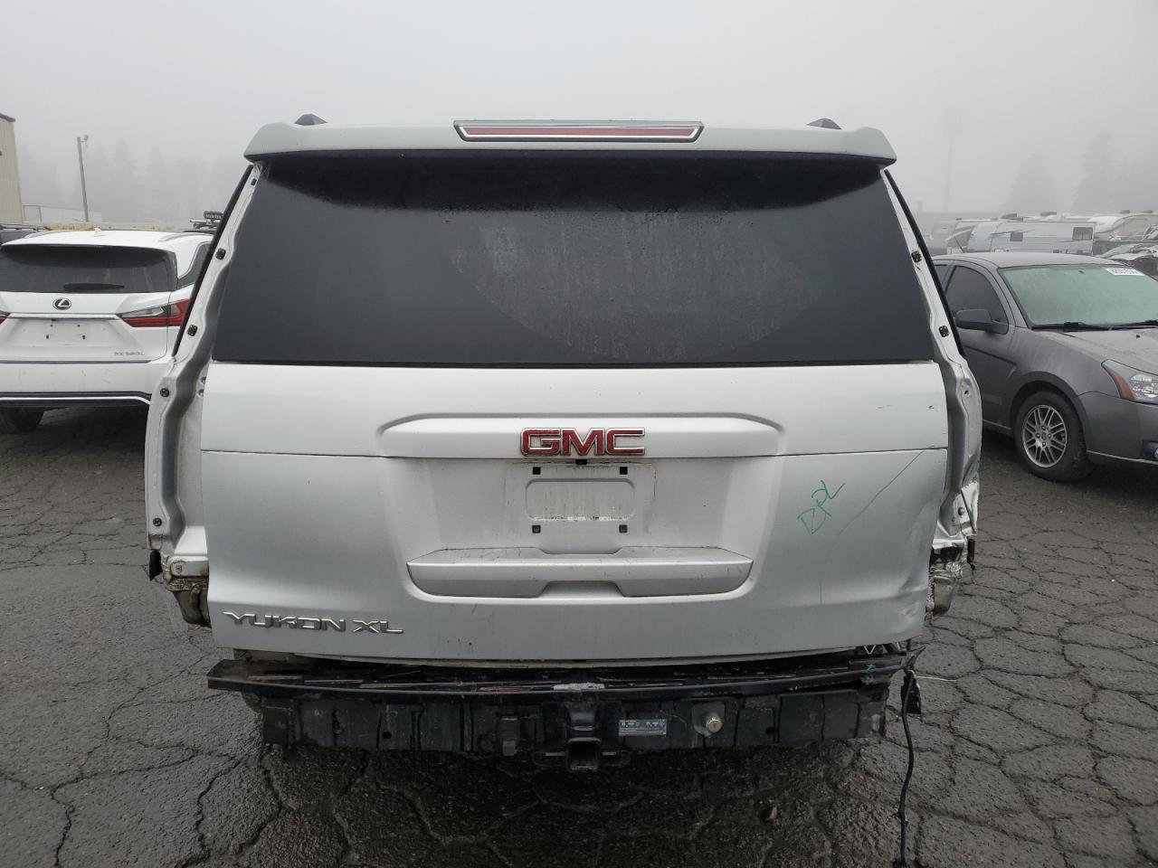 2019 GMC Yukon VIN 1GKS2GKC0KR289449 Copart auction photo, rear end damage thumbnail 6