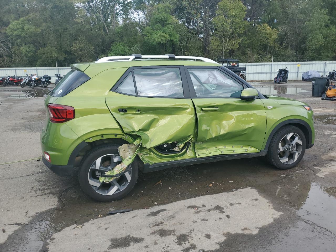 2023 Hyundai Venue VIN KMHRC8A35PU277506 Copart auction photo, side damage thumbnail 3