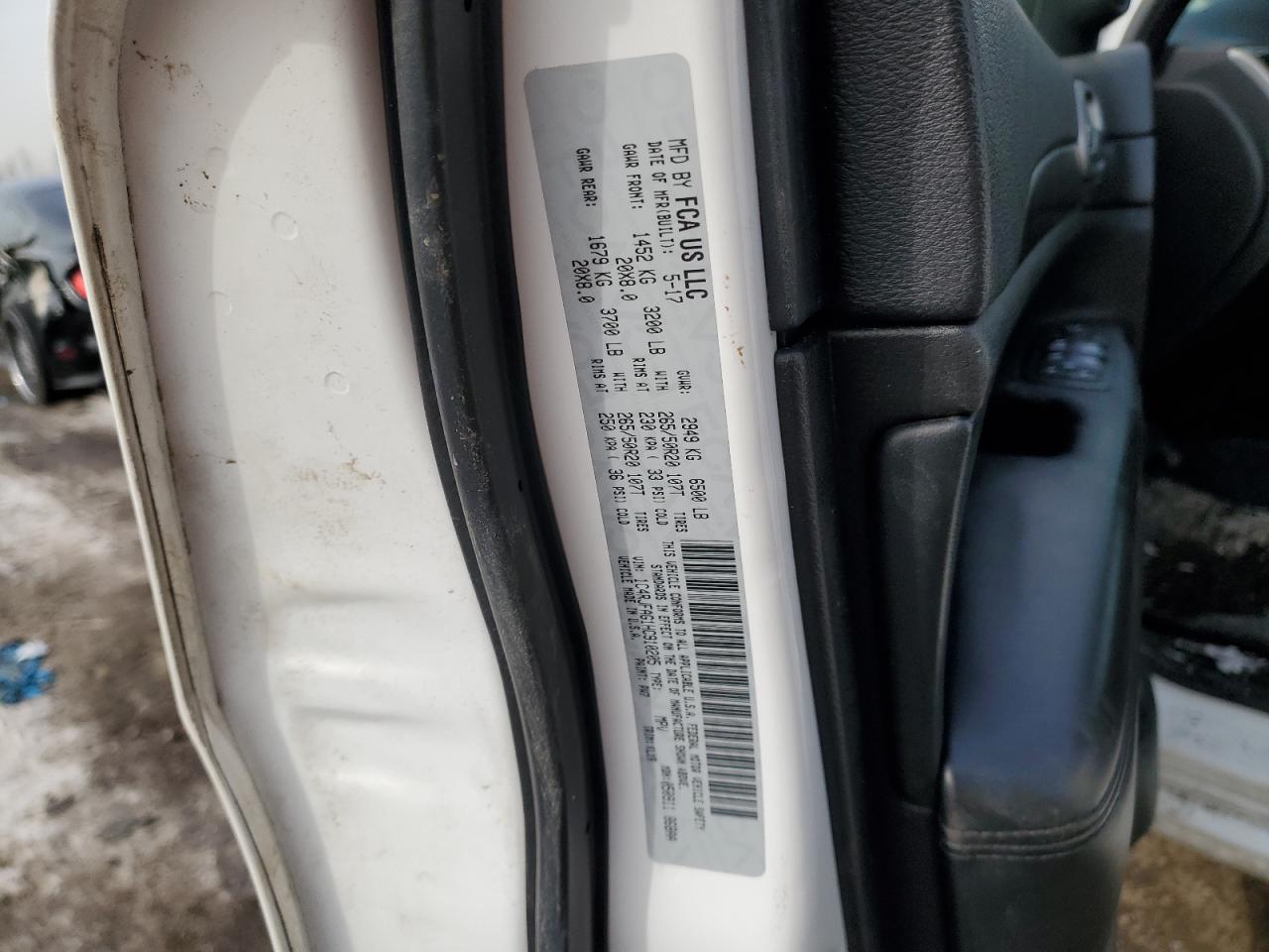 2017 Jeep Grand Cherokee VIN 1C4RJFAG1HC910205 Copart auction photo, front end damage thumbnail 13