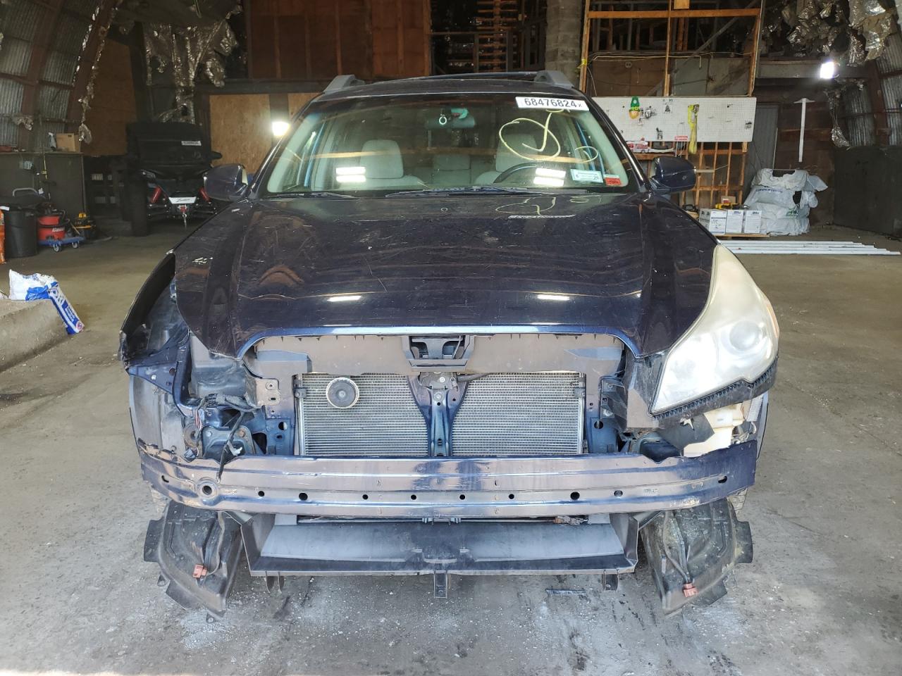 2014 Subaru Outback VIN 4S4BRBCC3E3243688 Copart auction photo, front end damage thumbnail 5