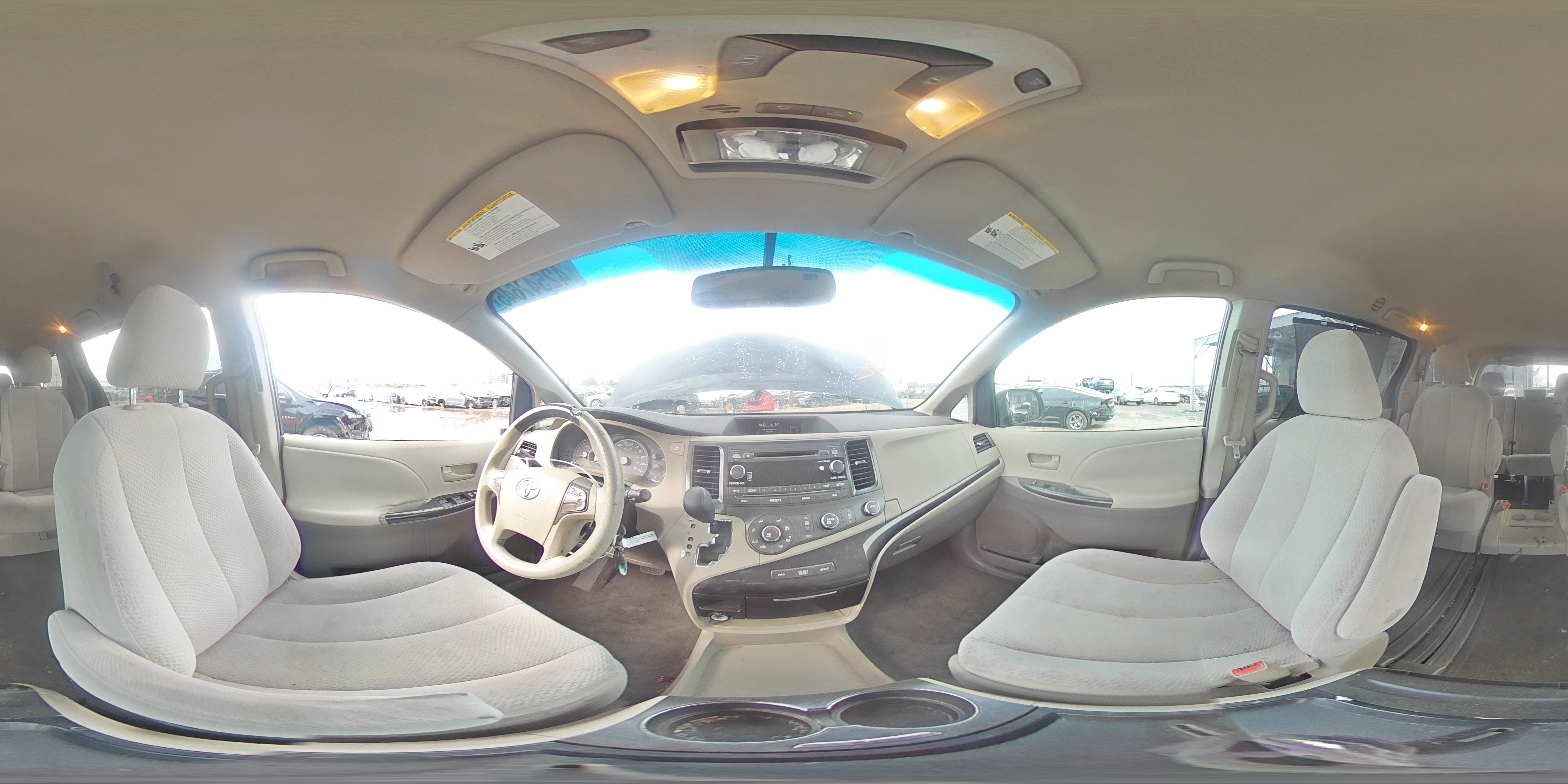 2011 Toyota Sienna VIN 5TDKK3DC9BS090564 Copart auction photo, side / rear end damage thumbnail 14