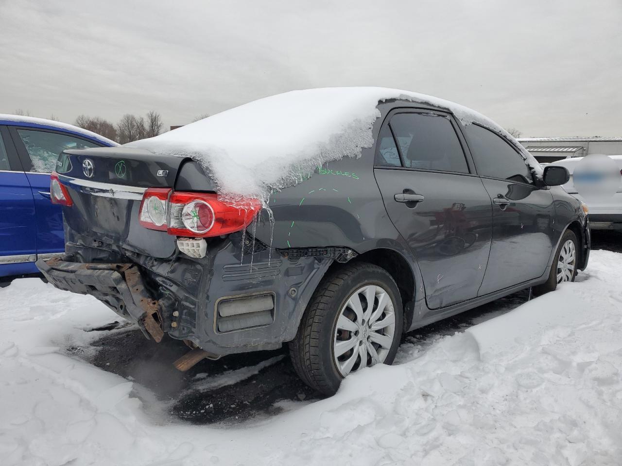 2012 Toyota Corolla VIN 2T1BU4EE6CC882522 Copart auction photo, rear end / minor dent/scratches damage thumbnail 3