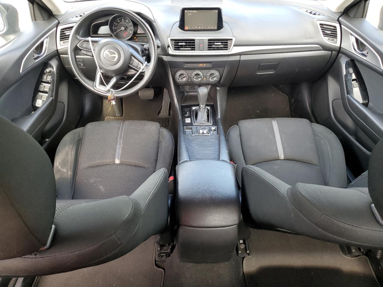 2017 Mazda 3 VIN JM1BN1U78H1143288 Copart auction photo, front end damage thumbnail 8