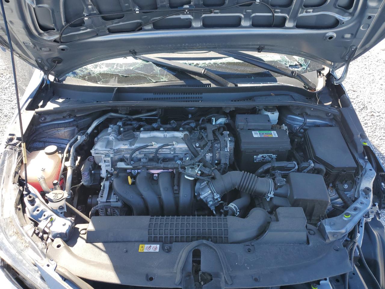 2022 Toyota Corolla VIN 5YFEPMAE0NP382918 Copart auction photo, rollover damage thumbnail 12
