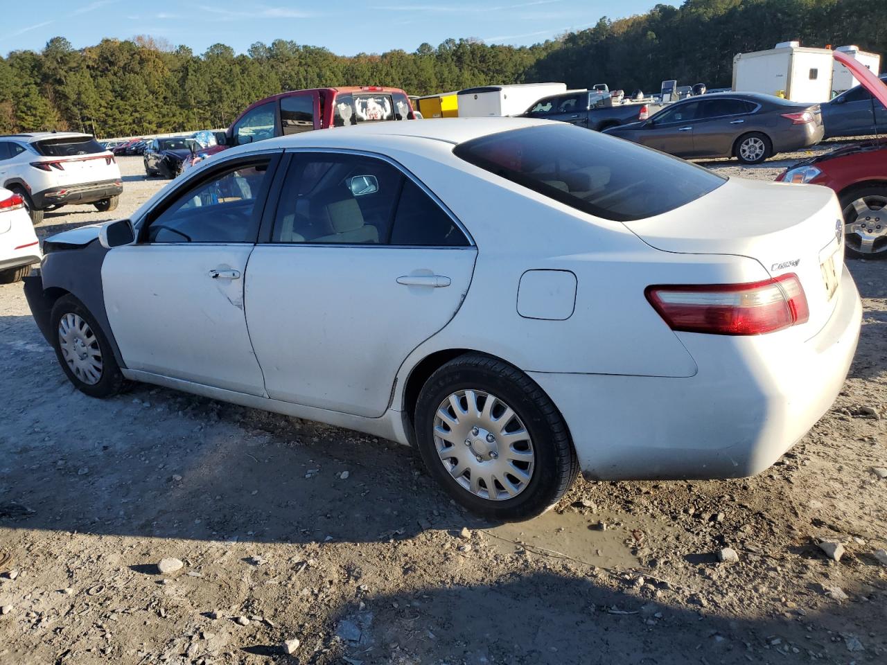 2007 Toyota Camry VIN 4T1BE46K87U688788 Copart auction photo, front end / side damage thumbnail 2