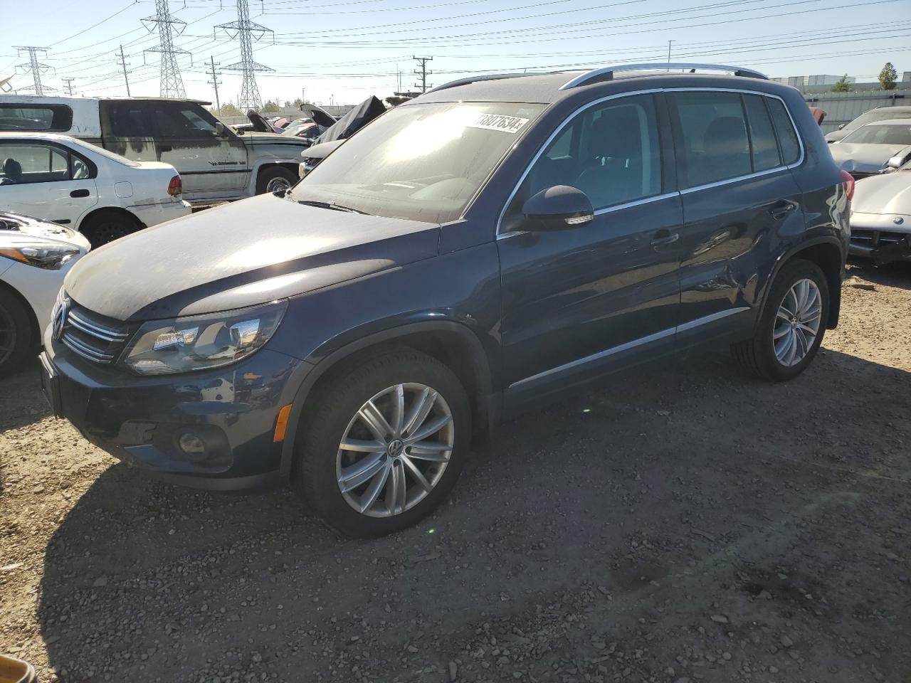 2016 Volkswagen Tiguan VIN WVGBV7AX5GW616102
