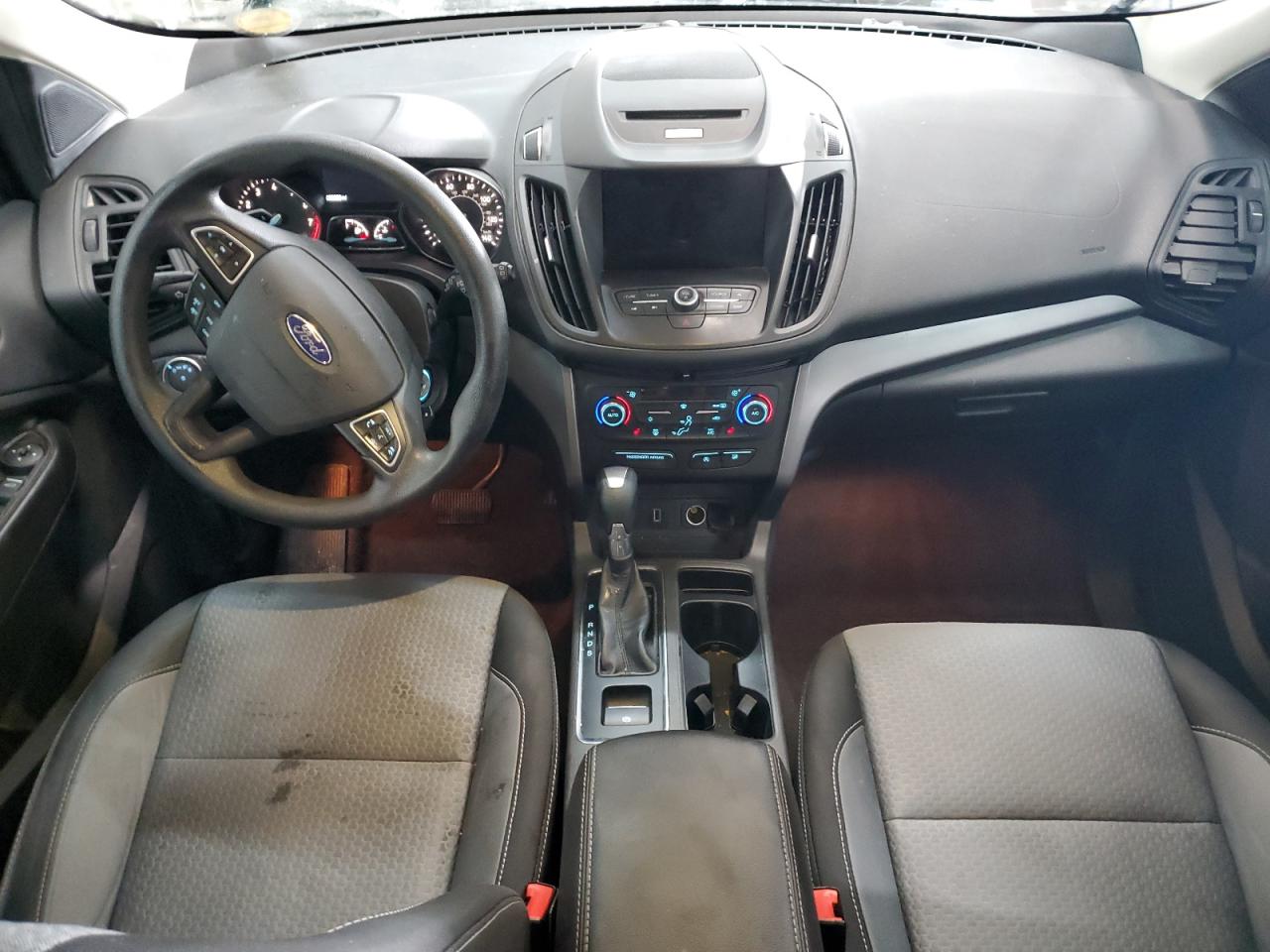2017 Ford Escape VIN 1FMCU9GD4HUF07904 Copart auction photo, front end / side damage thumbnail 8
