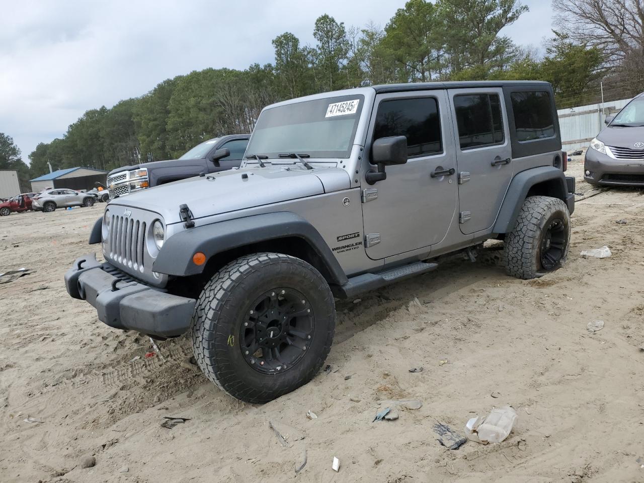 2015 Jeep Wrangler VIN 1C4BJWDG4FL723924
