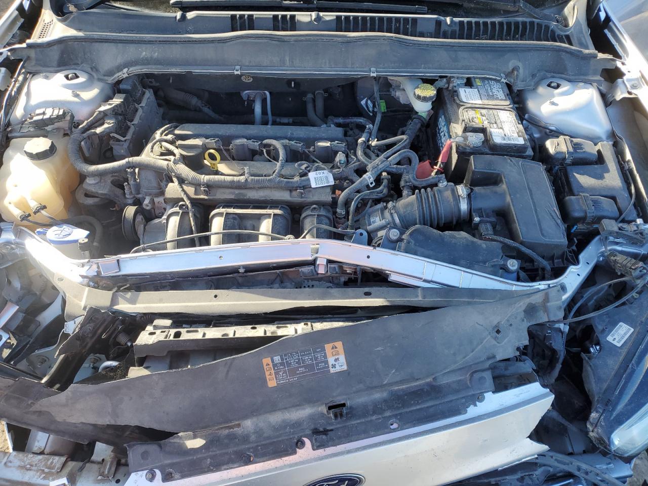 2015 Ford Fusion VIN 3FA6P0H7XFR112343 Copart auction photo, front end damage thumbnail 11