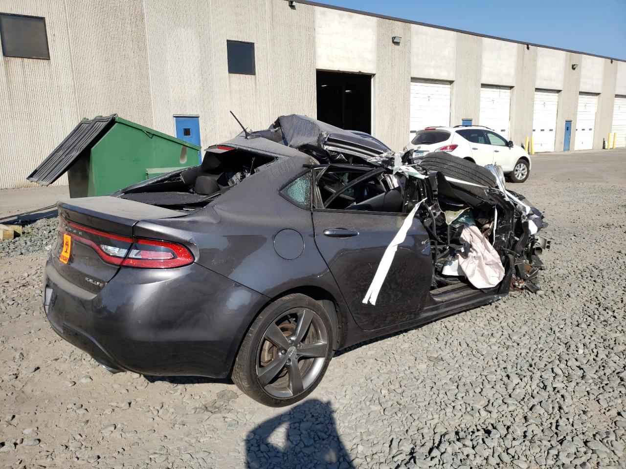2015 Dodge Dart VIN 1C3CDFBB6FD310601 Copart auction photo, all over damage thumbnail 3