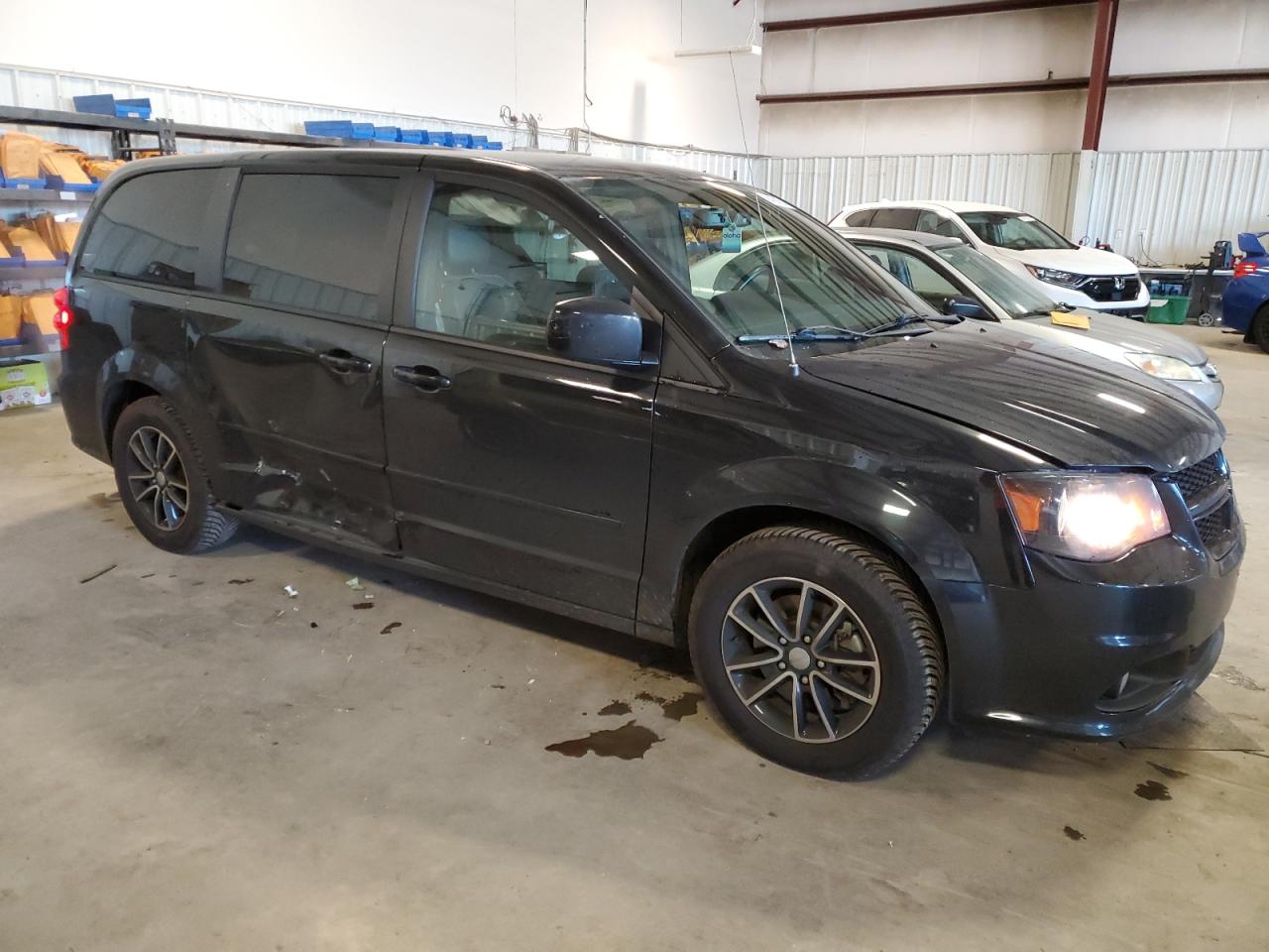 2016 Dodge Caravan VIN 2C4RDGCG1GR337239 Copart auction photo, side damage thumbnail 4