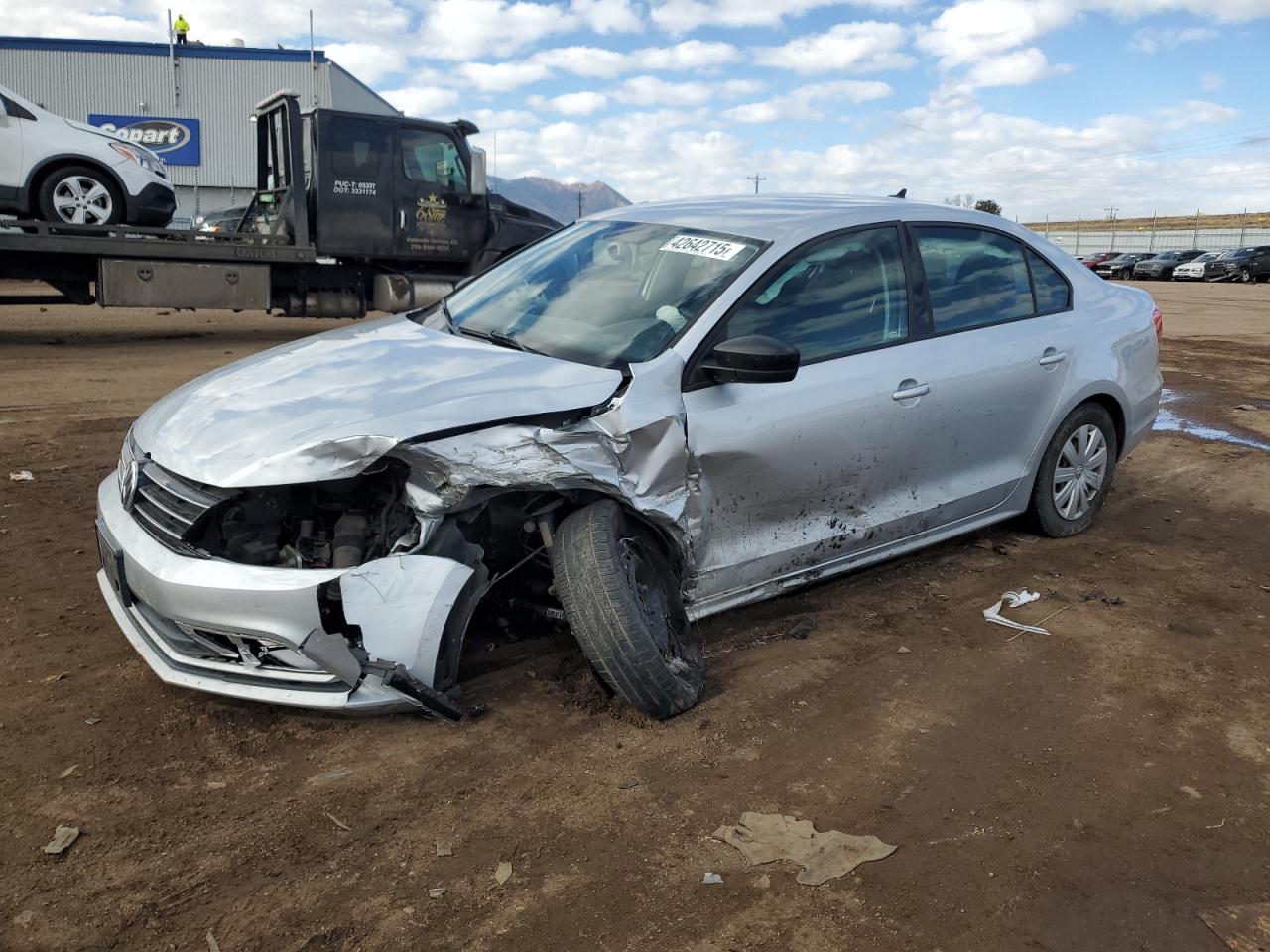 2015 Volkswagen Jetta VIN 3VW2K7AJ5FM324292