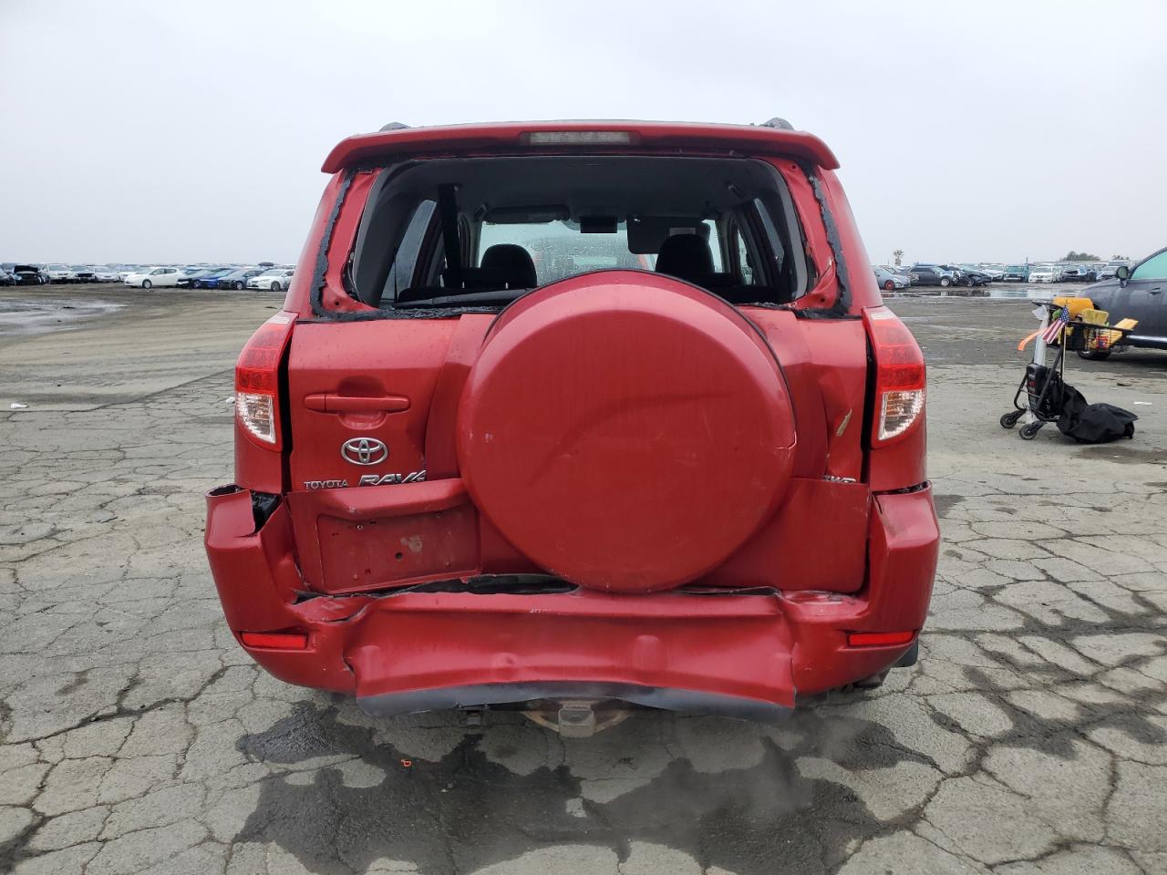2007 Toyota RAV 4 VIN JTMBD32V875063285 Copart auction photo, all over damage thumbnail 6