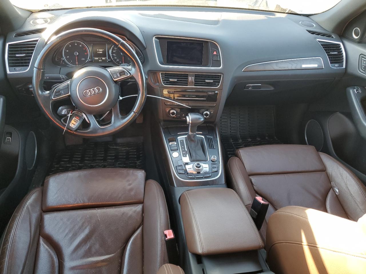 2014 Audi Q5 VIN WA1LFAFP4EA128193 Copart auction photo, all over damage thumbnail 8