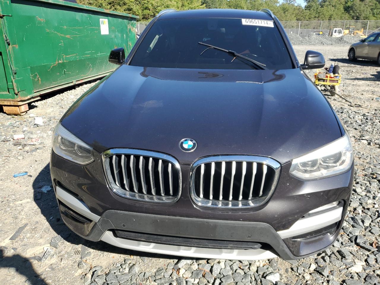 2018 BMW X3 VIN 5UXTR9C55JLD65130 Copart auction photo, rear end damage thumbnail 5