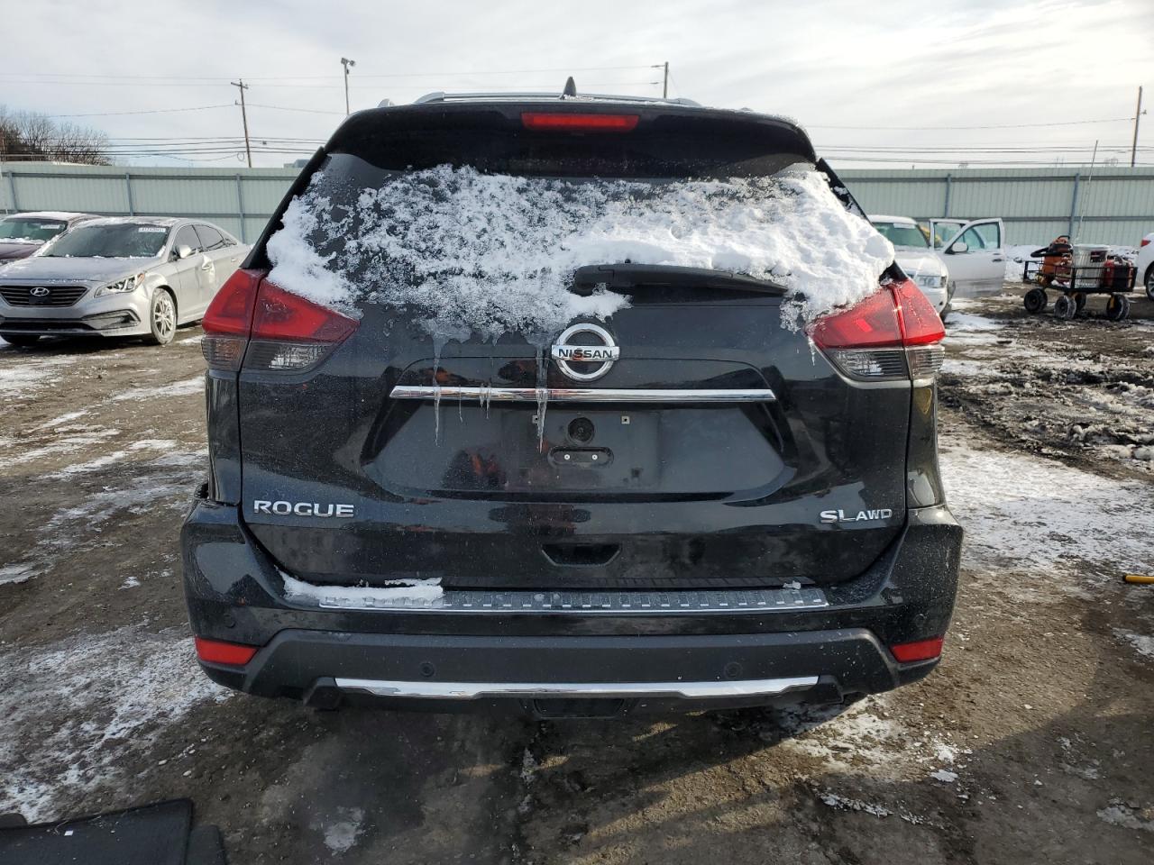 2019 Nissan Rogue VIN 5N1AT2MV2KC820106 Copart auction photo, rear end damage thumbnail 6