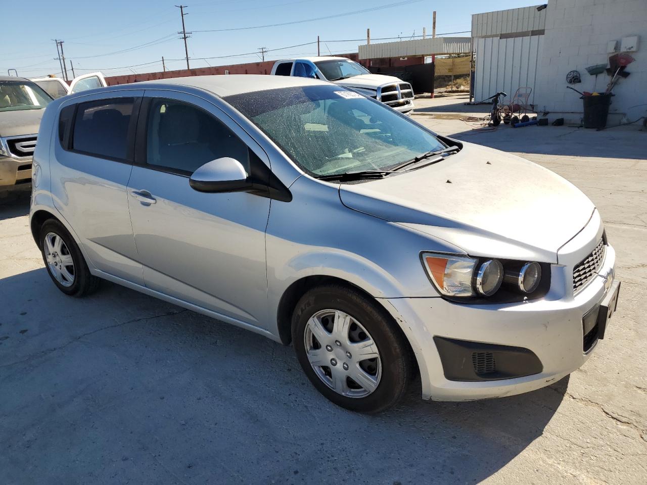 2014 Chevrolet Sonic VIN 1G1JA6SG2E4138498 Copart auction photo, normal wear damage thumbnail 4