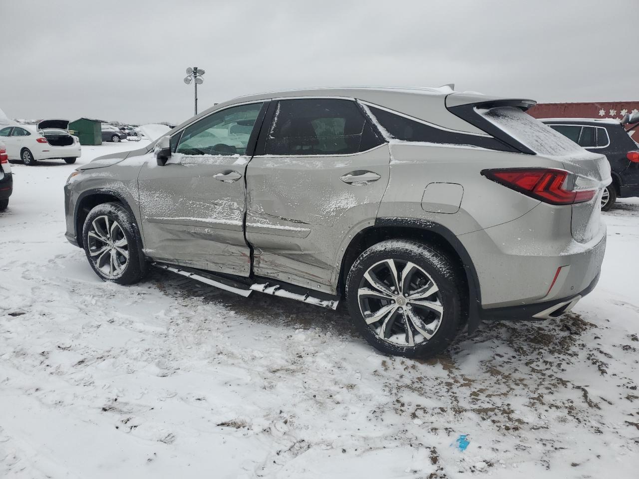 2017 Lexus RX VIN 2T2BZMCA0HC064224 Copart auction photo, side / front end damage thumbnail 2