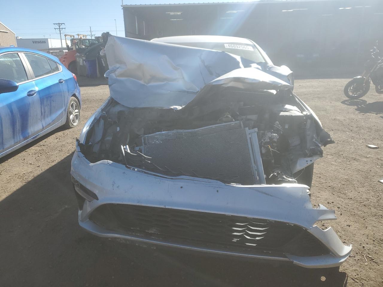 2020 KIA Optima VIN 5XXGT4L33LG432796 Copart auction photo, front end damage thumbnail 5