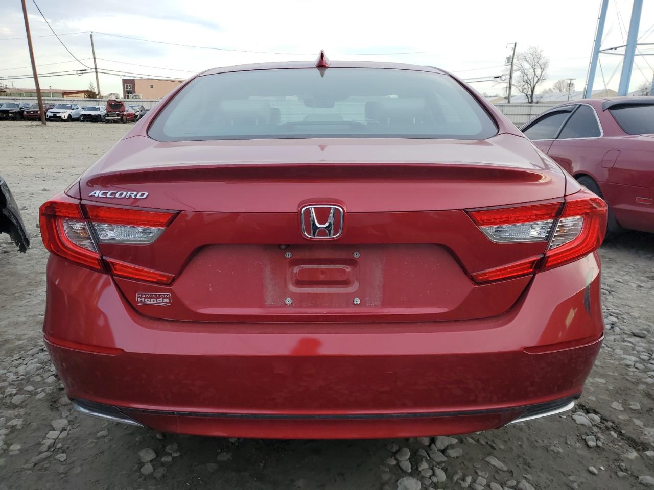 2019 Honda Accord VIN 1HGCV1F58KA025315 Copart auction photo, side / front end damage thumbnail 6