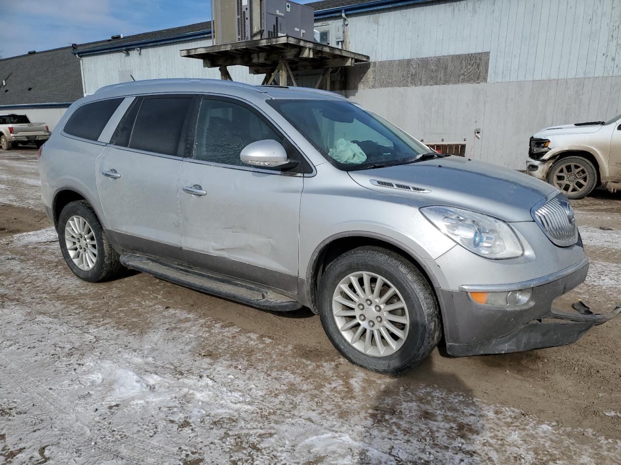 2011 Buick Enclave VIN 5GAKRBED3BJ110643 Copart auction photo, front end / minor dent/scratches damage thumbnail 4