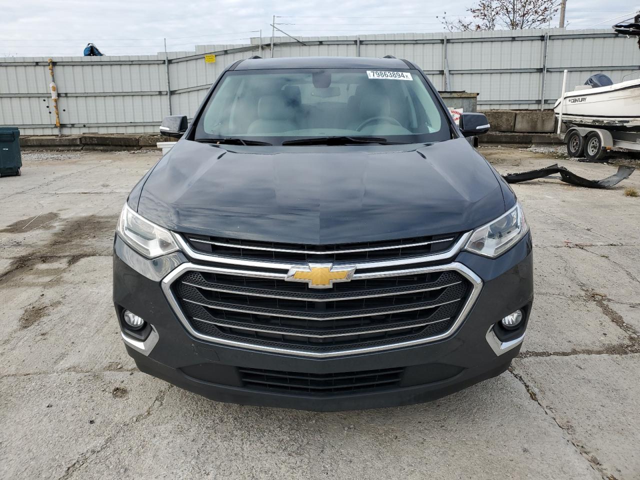 2019 Chevrolet Traverse VIN 1GNERHKW3KJ282747 Copart auction photo, rear end / side damage thumbnail 5