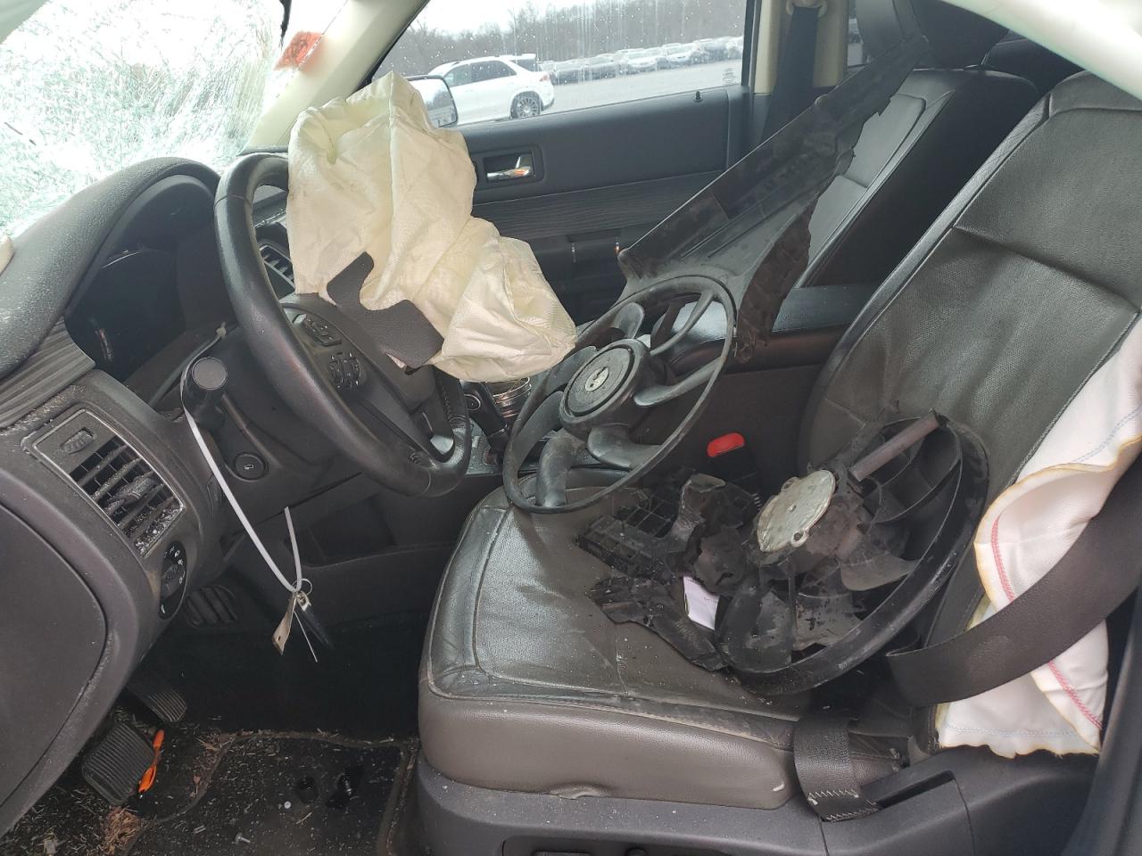 2018 Ford Flex VIN 2FMGK5D82JBA03807 Copart auction photo, front end / side damage thumbnail 7