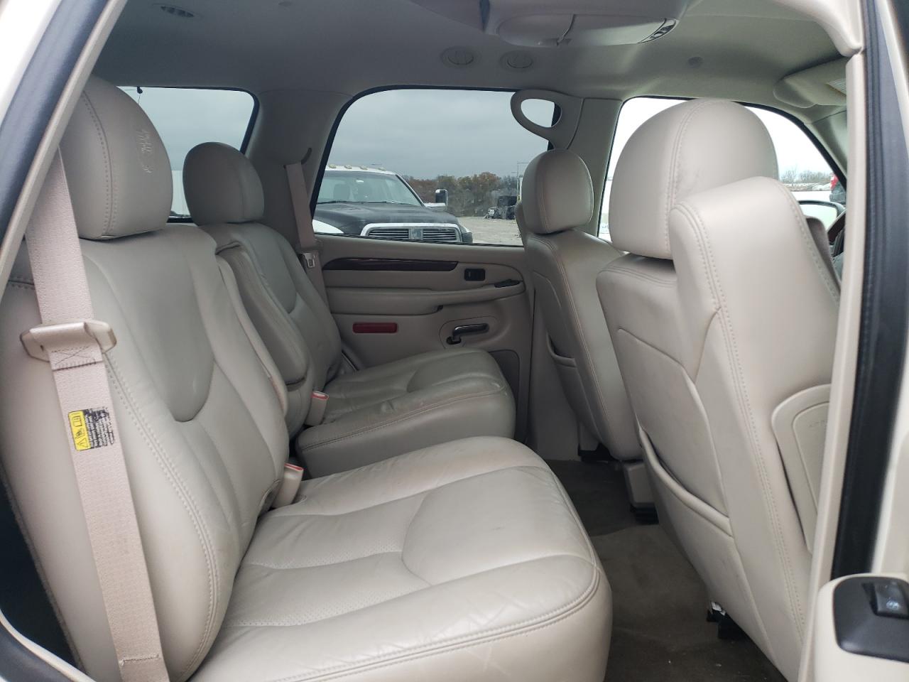 2004 Cadillac Escalade VIN 1GYEC63T44R107005 Copart auction photo, rear end / side damage thumbnail 11