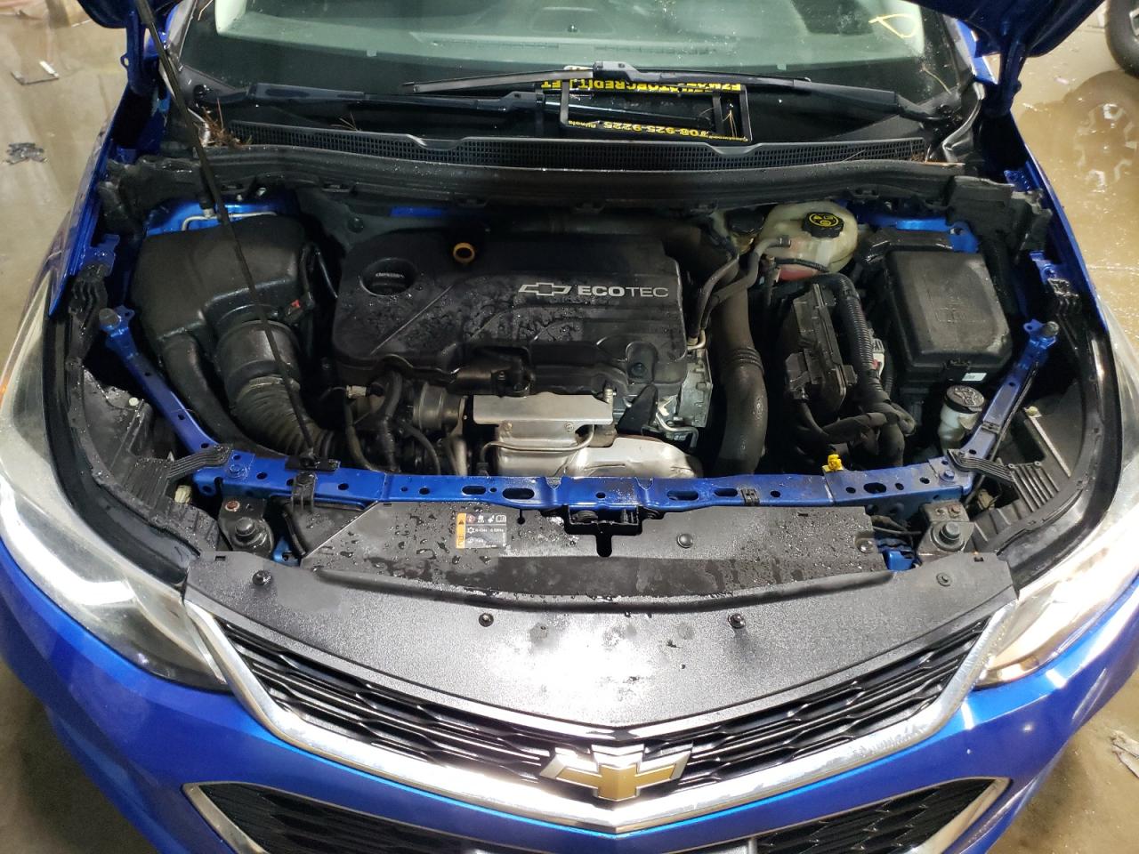 2016 Chevrolet Cruze VIN 1G1BE5SM0G7317584 Copart auction photo, rear end / side damage thumbnail 11