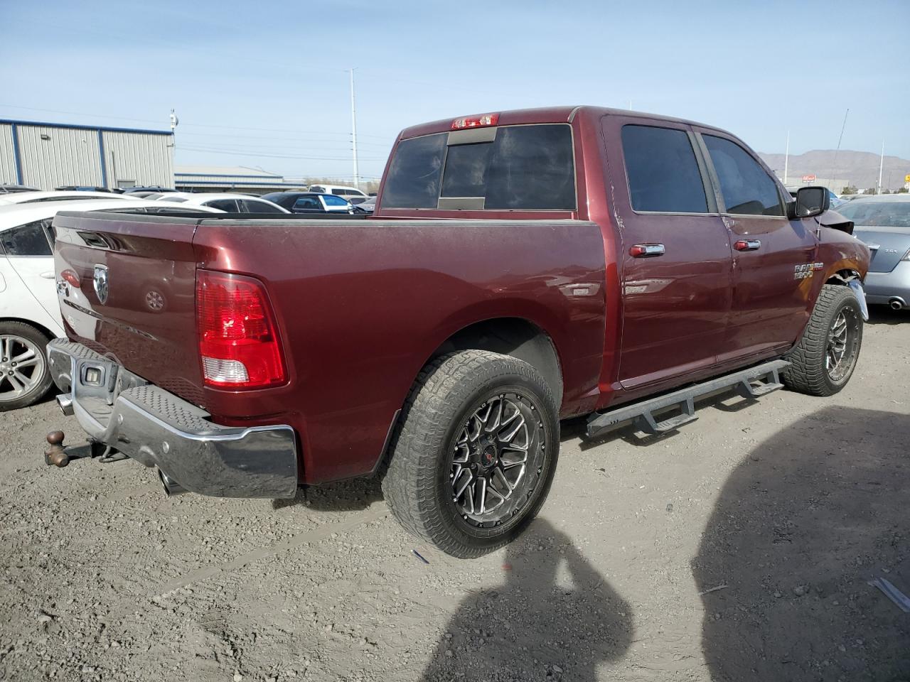 2018 RAM 1500 VIN 3C6RR6LT9JG171386 Copart auction photo, front end damage thumbnail 3