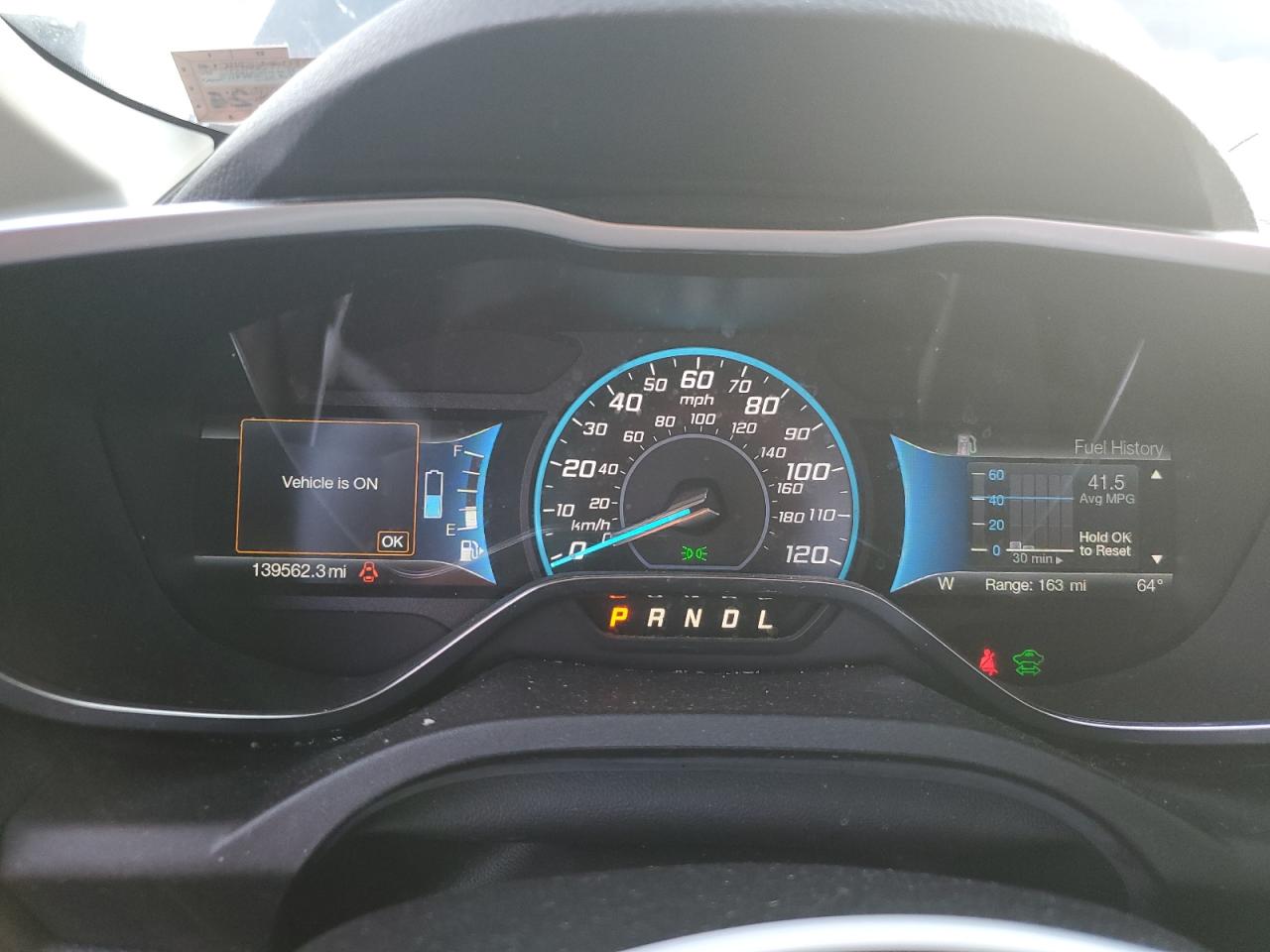2018 Ford C-MAX VIN 1FADP5AU6JL100802 Copart auction photo, side / front end damage thumbnail 9