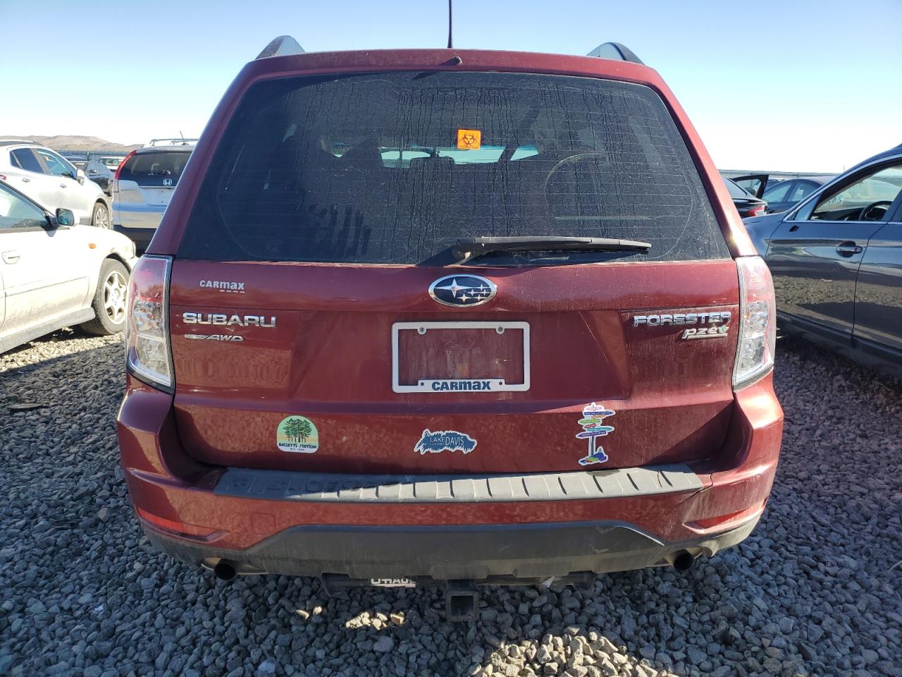 2013 Subaru Forester VIN JF2SHABC6DH412494 Copart auction photo, front end / side damage thumbnail 6