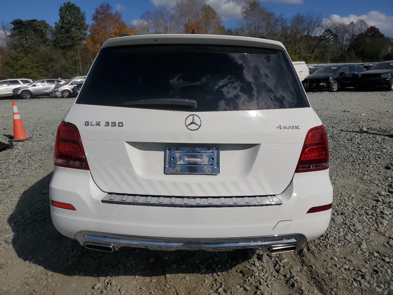2015 Mercedes-Benz GLK-klasse VIN WDCGG8JB7FG338496 Copart auction photo, top/roof / undercarriage damage thumbnail 6