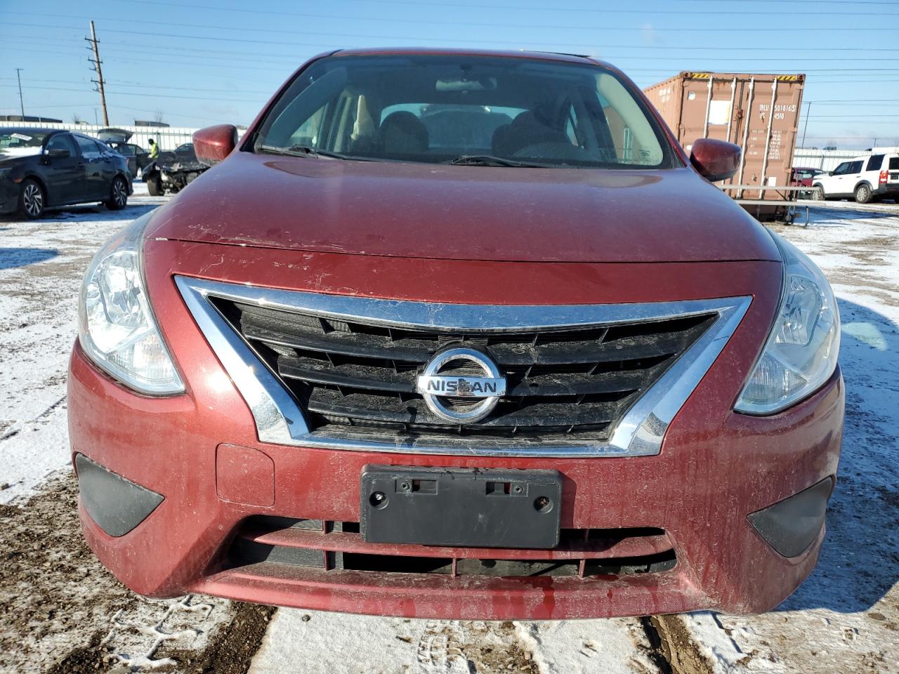 2019 Nissan Versa VIN 3N1CN7AP3KL861684 Copart auction photo, side / minor dent/scratches damage thumbnail 5