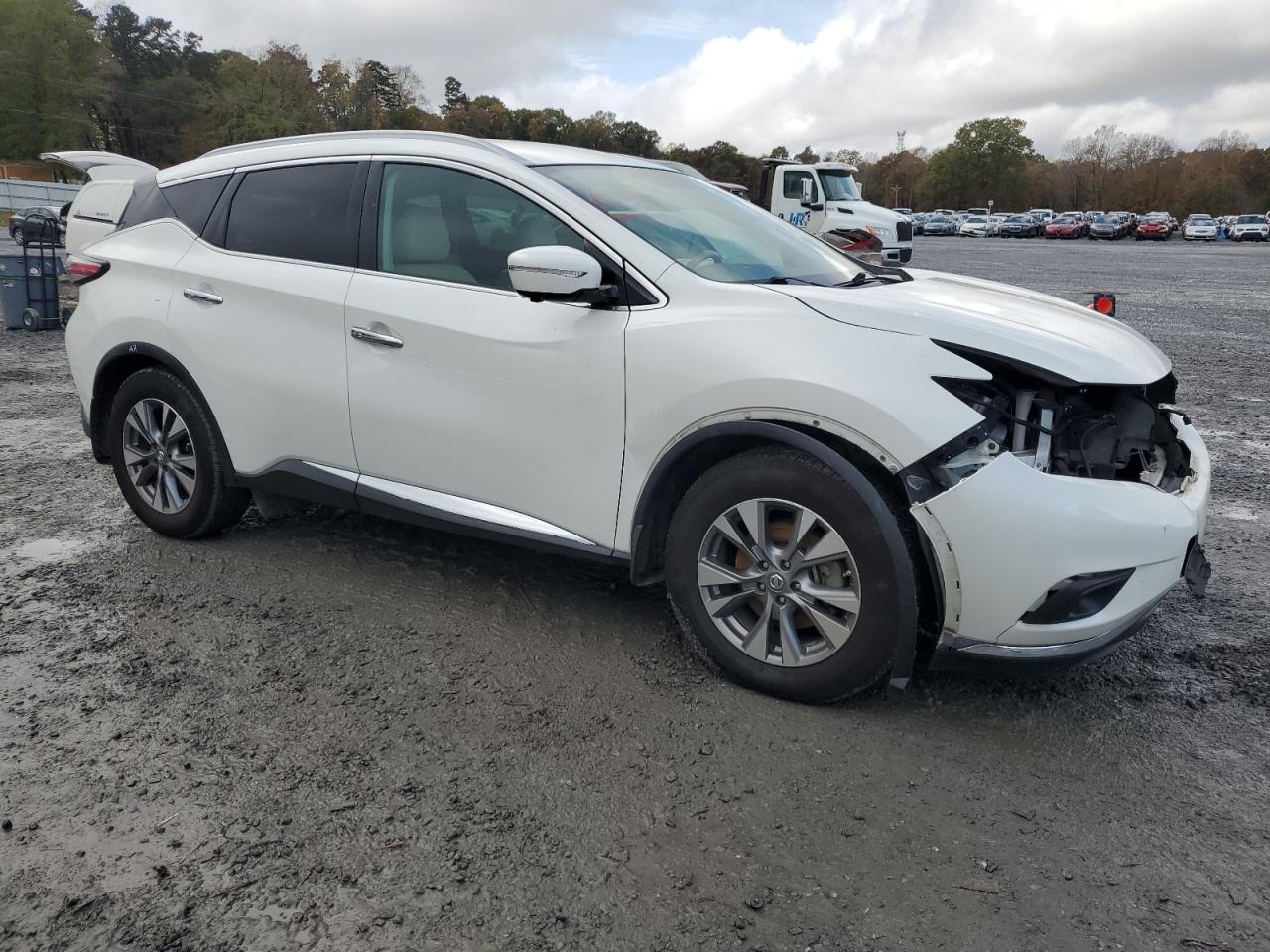 2015 Nissan Murano VIN 5N1AZ2MG2FN233737 Copart auction photo, front end / minor dent/scratches damage thumbnail 4