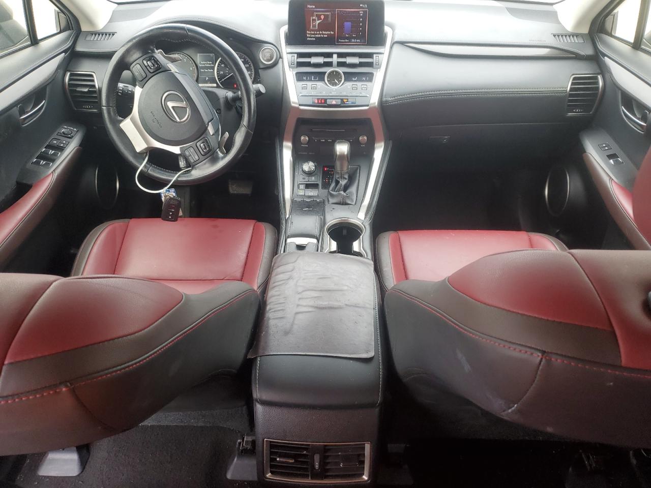 2019 Lexus NX VIN JTJYARBZ5K2155809 Copart auction photo, front end / side damage thumbnail 8