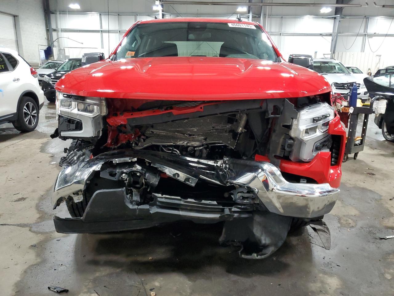 2022 Chevrolet Silverado VIN 1GCUDDED9NZ609521 Copart auction photo, front end damage thumbnail 5