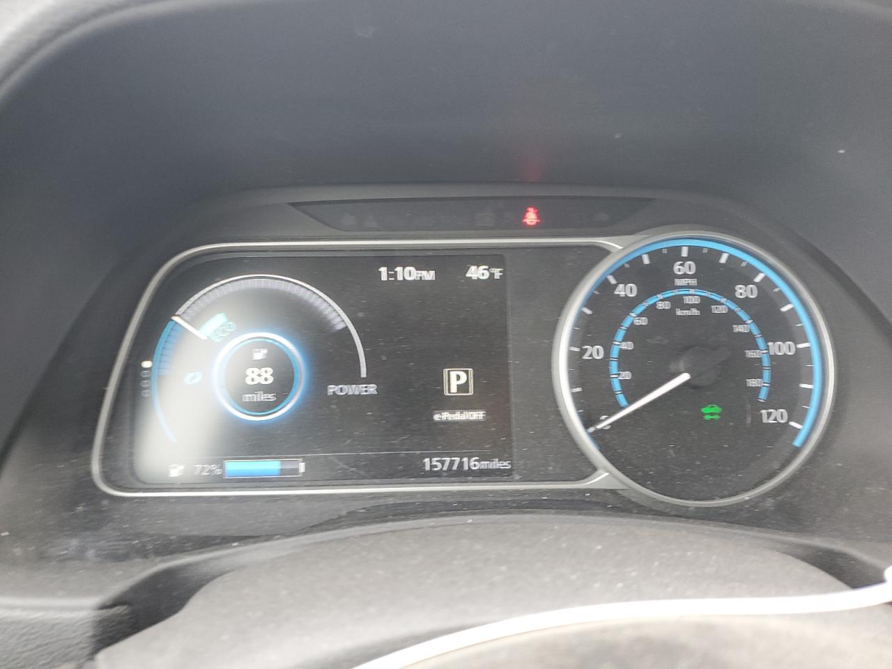 2019 Nissan Leaf VIN 1N4AZ1CP2KC305564 Copart auction photo, minor dent/scratches damage thumbnail 9