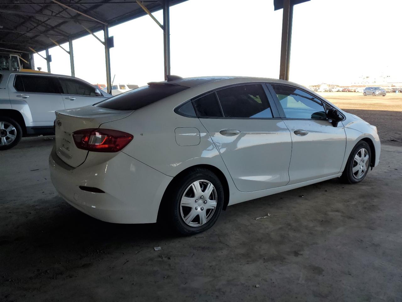 2016 Chevrolet Cruze VIN 1G1BC5SM0G7242763 Copart auction photo, side / mechanical damage thumbnail 3
