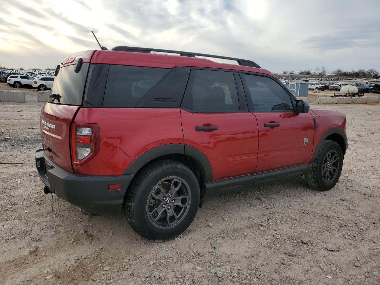 2021 Ford Bronco VIN 3FMCR9B61MRA88910 Copart auction photo, rear end / mechanical damage thumbnail 3
